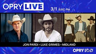 Opry Live - Jon Pardi, Luke Grimes, and Midland