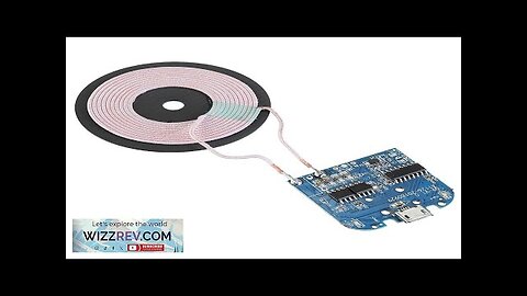 Qi Wireless Charging Receiver Charger Module Micro USB Mobile Phone Charger Board Review