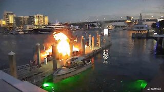 Fire On The Water: Fatal Florida Boat Explosion Captured On Video