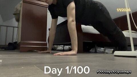 DAY 1 #100days100pushups