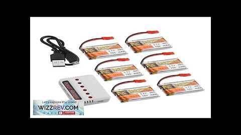 6Pcs ZOP POWER 3.7V 750mAH 30C 1S Lipo Battery JST Plug Review