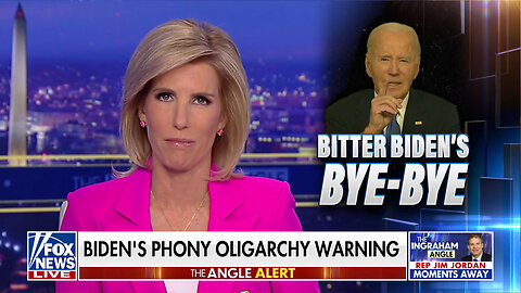 Laura Ingraham: This Is 'Bitter Biden's Bye-Bye'