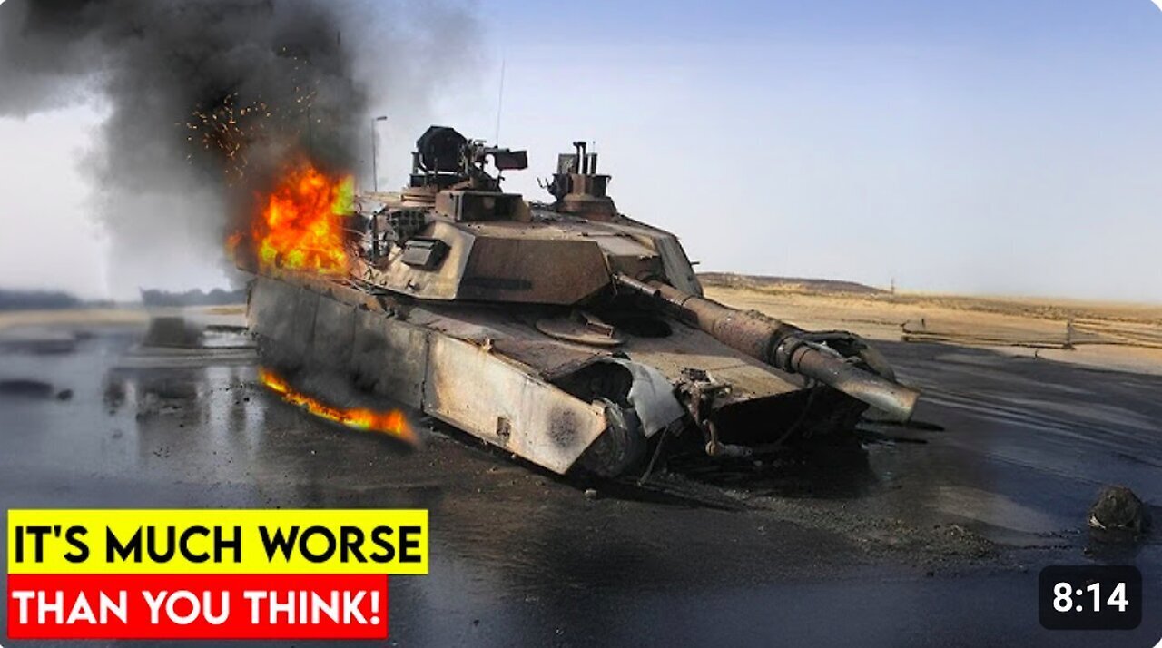 What went Wrong? Abrams Tanks Fail Big on Ukraine's Battlefields!