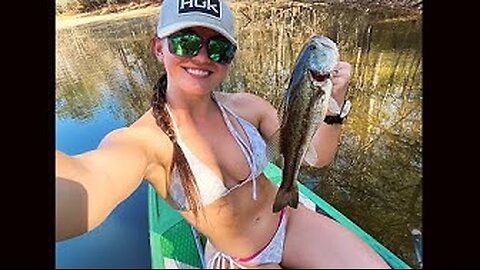 Paddleboard Bass Fishing!