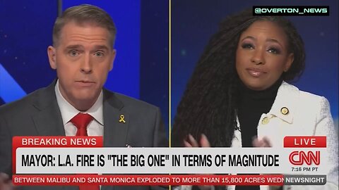 Scott Jennings Exposes DEI Priorities With CA Fires… Sparks Meltdown From Rep. Jasmine Crockett