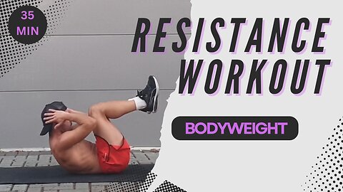 35 MINUTE FUNCTIONAL RESISTANCE WORKOUT AT HOME | NO EXCUSES