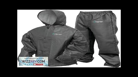 FROGG TOGGS Men's Pro Lite Rain Suit Waterproof Breathable Dependable Wet Weather Review