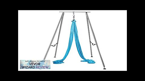 VEVOR Yoga Sling Inversion 9.6 FT Height Inversion Yoga Swing Stand Max Review