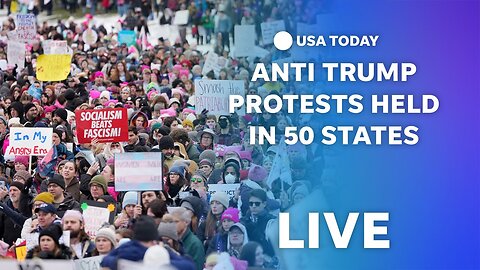 LIVE | Trump Latest News: '50 States' Anti-Trump Protests Movement | US Capitol Hill