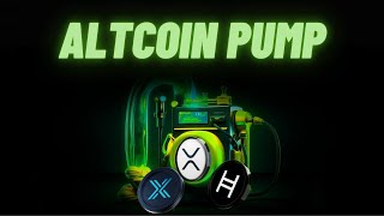 ALT COINS ARE BOUNCING, BIG PUMP SOON?