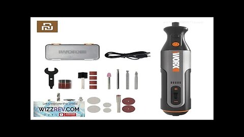 Worx 8V Rotary Tool WX106 Cordless Mini Drill Engraving Grinding Polishing Machine Review