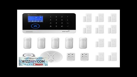 DIGGO DG-HOSA 433MHz Wireless GSM&WIFI DIY Accessories Smart Home Security Alarm System Review