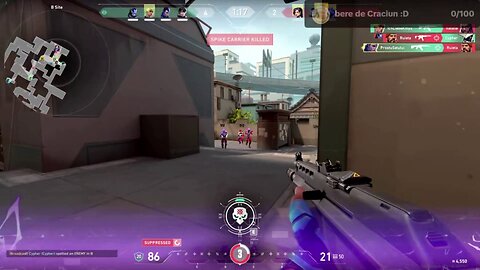 So what that they are four and I'm powerless?! Round won in Valorant!