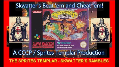 BATTLETOADS - BATTLEMANIACS - SNES - Skwatter's Ramble-play