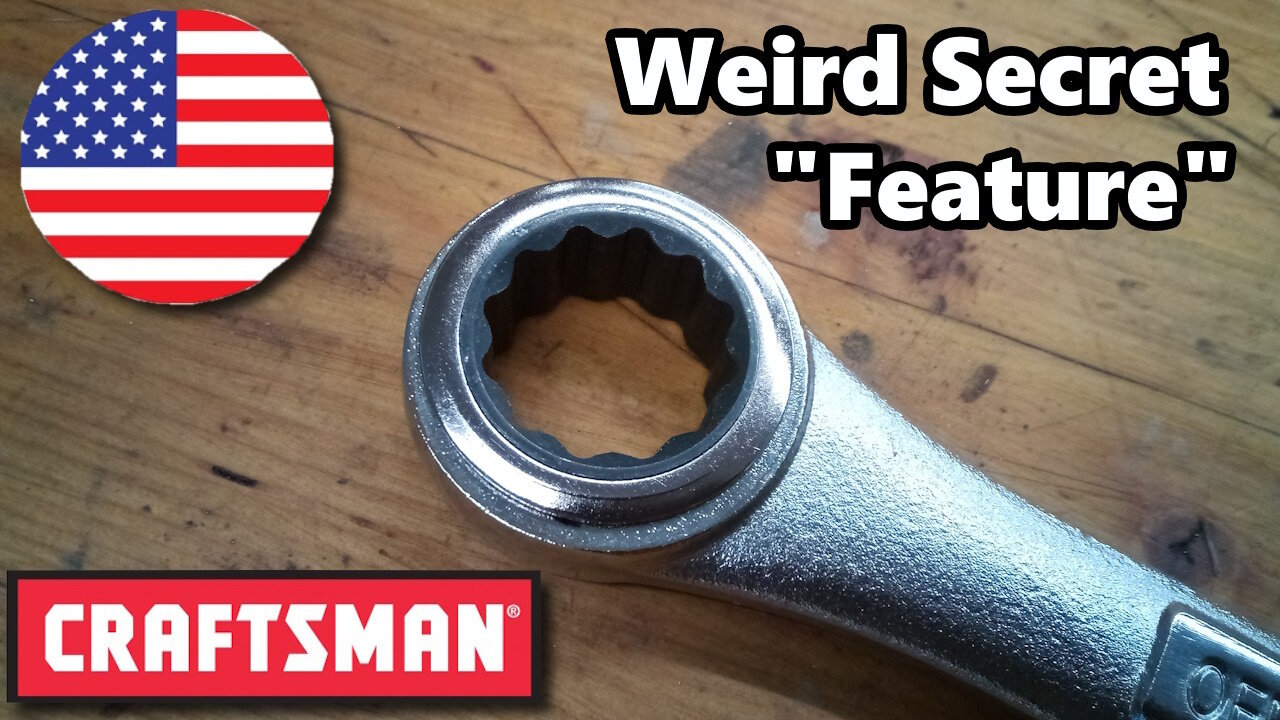 Craftsman's USA Made GearWrench Knock-Off from 2005 (from the same company that owned GearWrench)