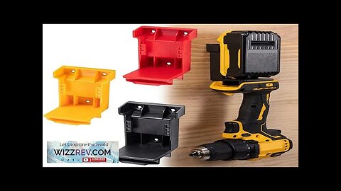 Tool Mount for Dewalt for Milwaukee 18V 20V Drill Tools Battery Holder Review