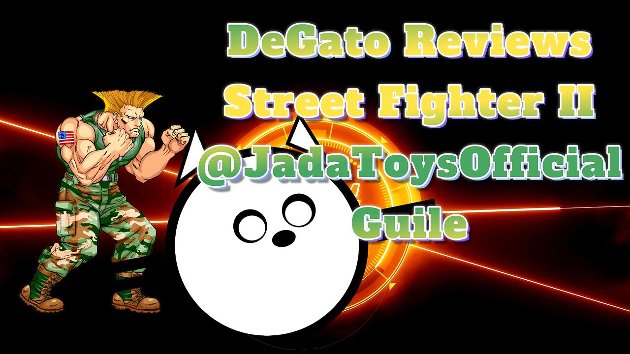 Guile - Street Fighter II Ultra (The Final Challengers) @JadaToysOfficial