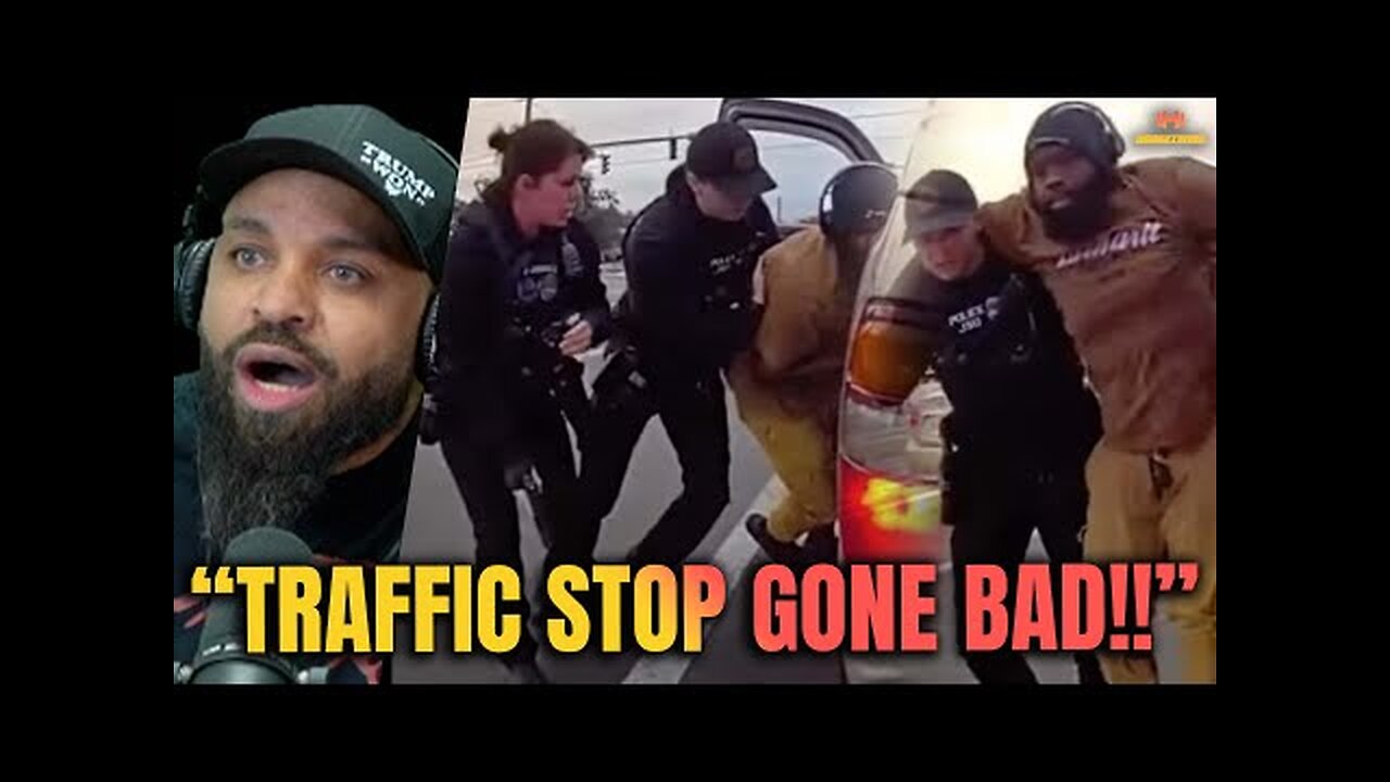 Female Cop accidentally shoots driver with his own gun during traffic stop!