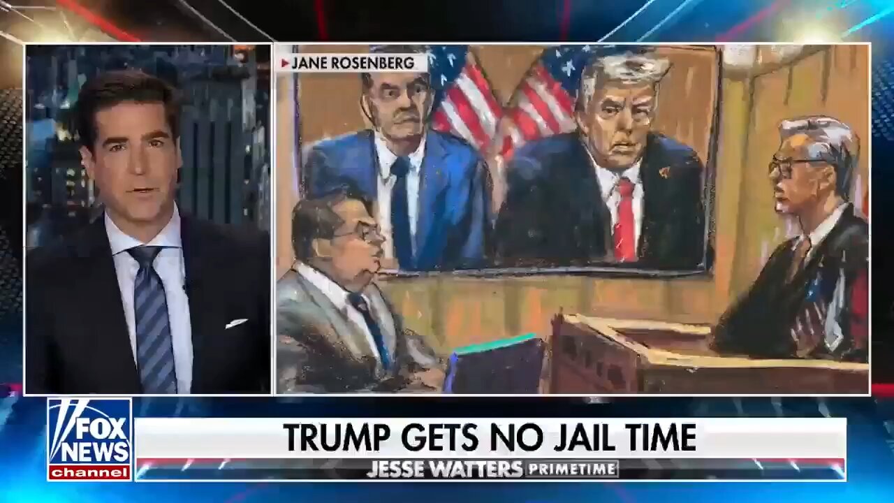 TRUMP GETS NO JAIL TIME