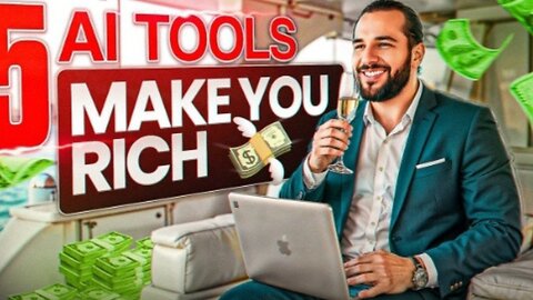 5 AI Tools That Will Make You Rich in 2024! 💸