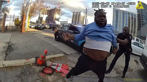 Genius Carrying Bricks Of Drugs In His Van Acts Like A Fool, Atlanta Cop Gets Rough With Him