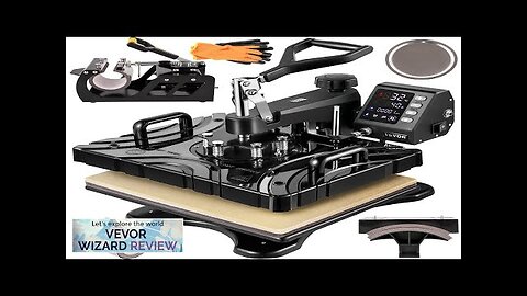 VEVOR Heat Press 12X15 Inch 800W 6 in 1 Heat Press Swing Review