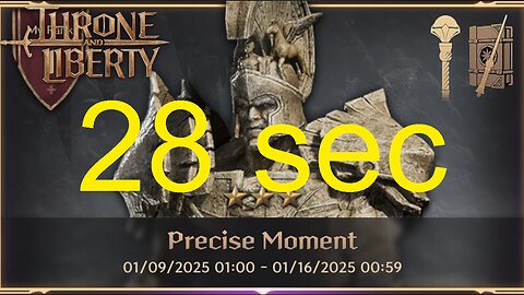 Precise Moment 28 sec (Wand + Staff) - Throne and Liberty