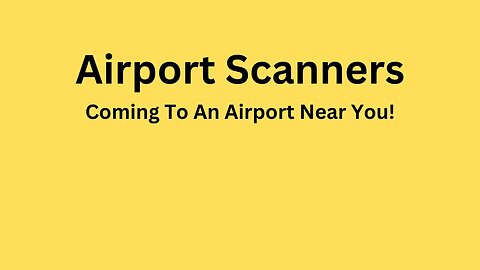 Airport Scanners