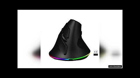 HXSJ T25 Dual Mode Wireless Gaming Mouse RGB 800/1600/2400DPI Ajustable bluetooth Gamer Review