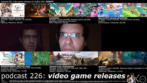 +2024/+2025 002/004 005/013 004/007 podcast 226: video game releases