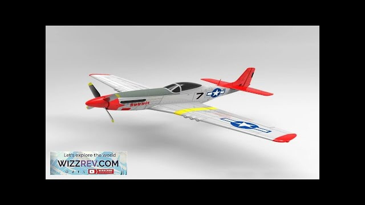 VolantexRC 768-1 Mustang P-51D 750mm Wingspan EPO Warbird RC Airplane RTF Review