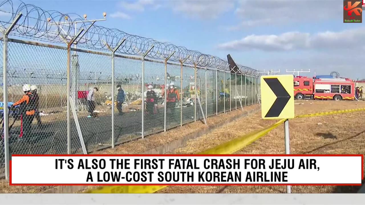 PLAN CRASH SOUTH KOREA ⚠️