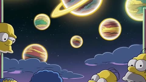 SIMPSONS PREDICT ON 1/25 ALL THE PLANETS IN OUR SOLAR SYSTEM WILL LINE UP LIKE PEARLS ON A STRING