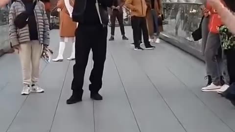 Amazing dance by Turkish boy and girl