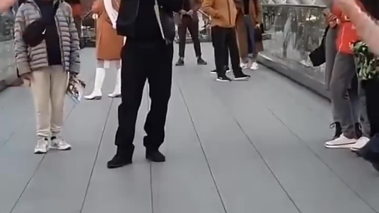 Amazing dance by Turkish boy and girl