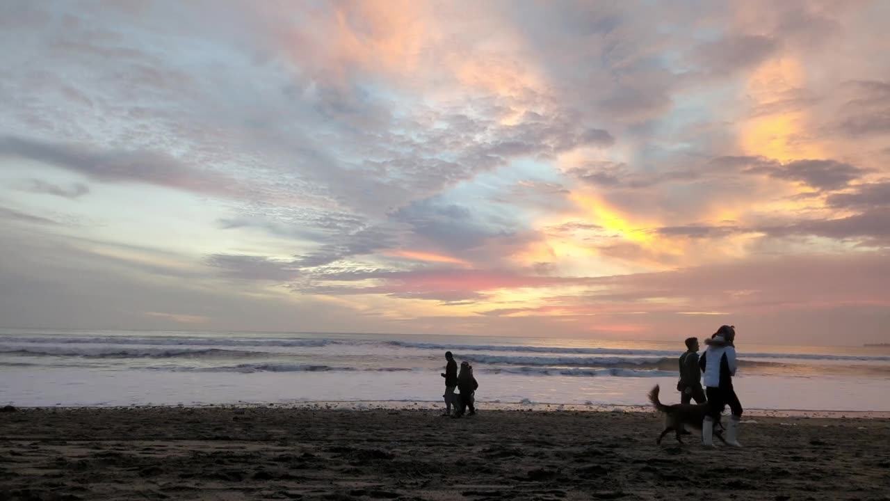 Sultry Beach Sunset