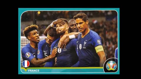 PANINI STICKERS EURO CUP 2020 PREVIEW ALL TEAMS