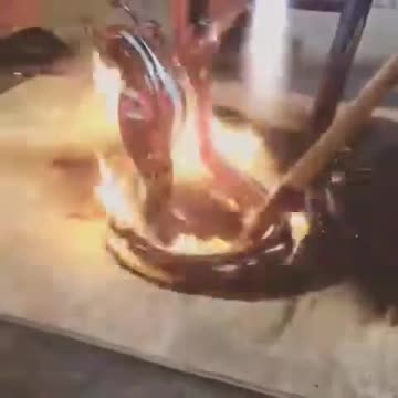 Glassblowing: Crafting a Striking Cobra 🐍🔥