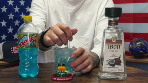 David Carlisle - 1800 Coconut Tequila & Mtn Dew Infinite Swirl Pineapple Berry Soda