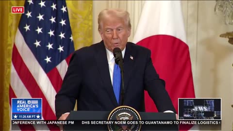 PRESIDENT TRUMP ANNOUNCES JAPAN TO BEGIN IMPORTING CLEAN AMERICAN NATURAL GAS