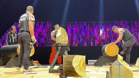 Timber World Championship. This is from the 2024 edition.