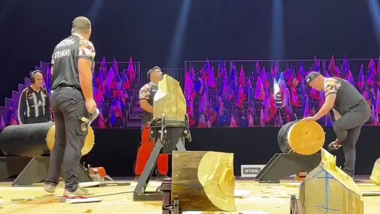 Timber World Championship. This is from the 2024 edition.