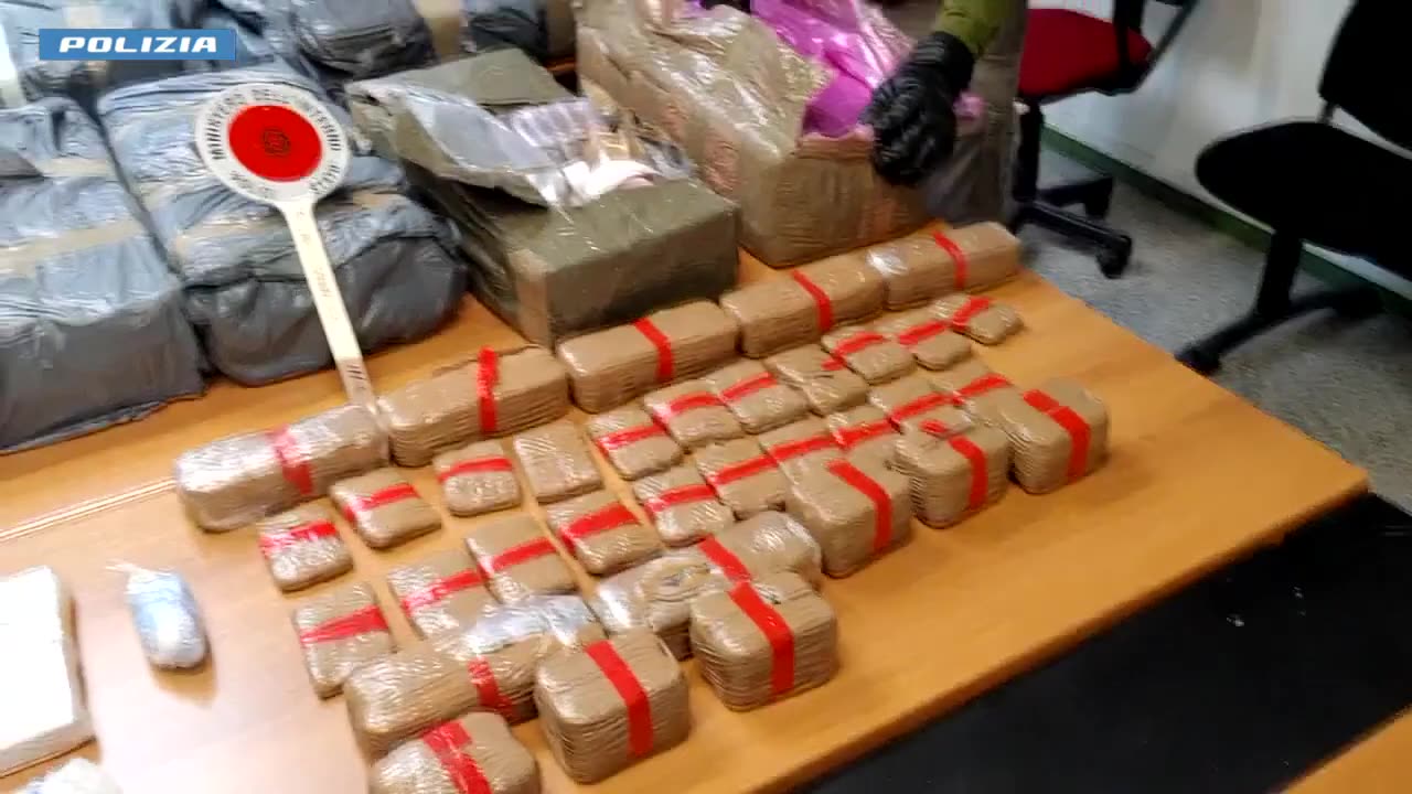 Roma - Narcotraffico internazionale: catture in tutta Italia(25.02.25)