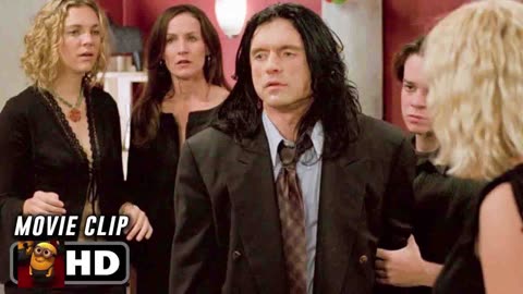 Birthday Betrayal Scene _ THE ROOM (2003) Movie CLIP HD