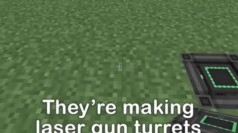 Ultimate Defense Against Herobrine: Laser Gun Turret Setup