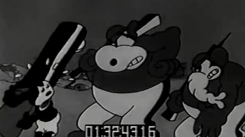 Not So Quiet: Oswald the Lucky Rabbit (Lantz, 1930)