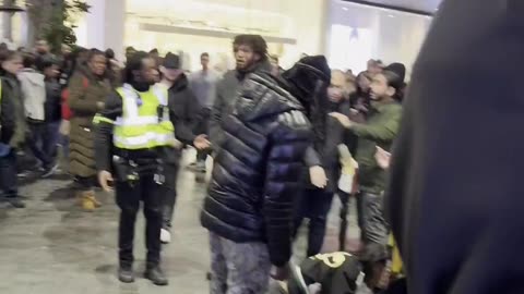 Security guard knocked out in Westfield shopping center Stratford London