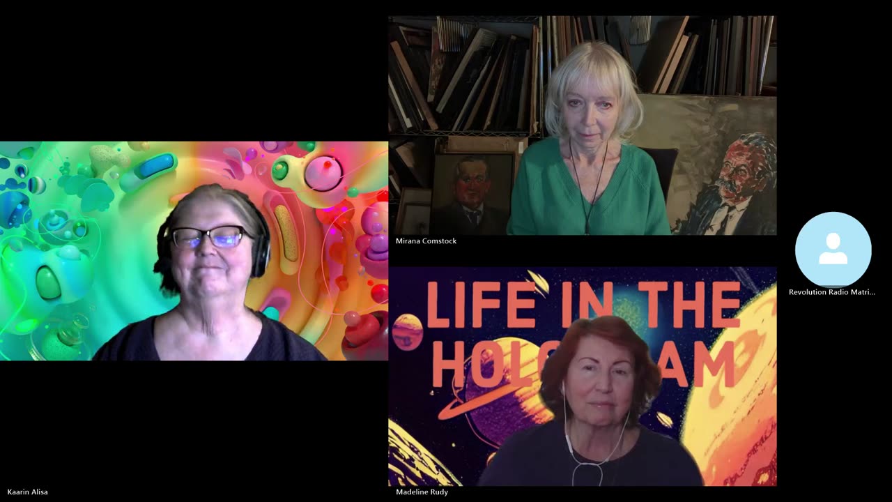 Life in the Hologram with our guest Mirana Comstock Part 1