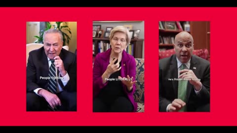 3 Dem Stooges, Schumer, Warren & Booker, all Read from Same Virtue Signaling/Scare Mongering Script