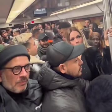 In Paris subway there are no French men but only North Africans.